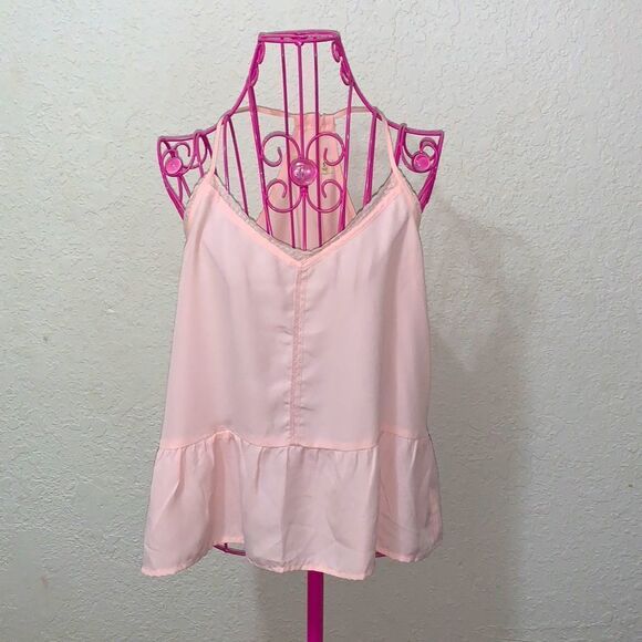 Hollister pink pendulum tank top size small - Picture 3 of 16